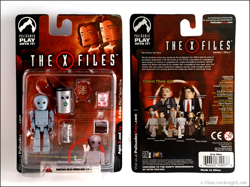 Front and back of packaging.